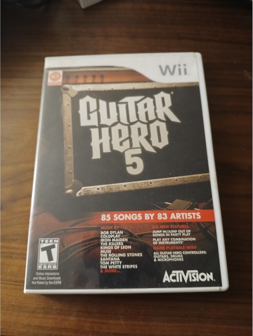 Guitar Hero 5 (Nintendo Wii, 2009)